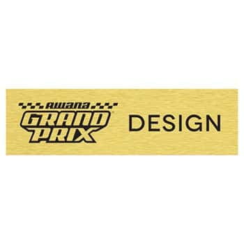 Awana Grand Prix Design Plate (3 Pack)