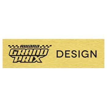 Awana Poster Awana Grand Prix Design Plate (3 Pack)