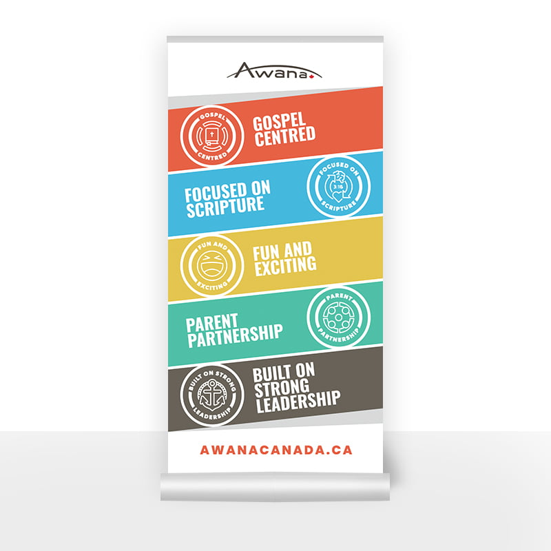 Awana Retractable Banner