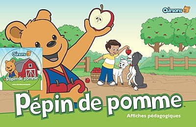 Affiches pédagogiques Pépin de pomme, ensemble de 100