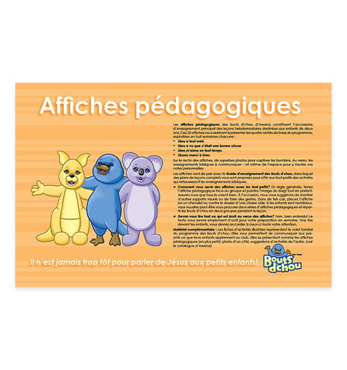 Affiches pédagogiques