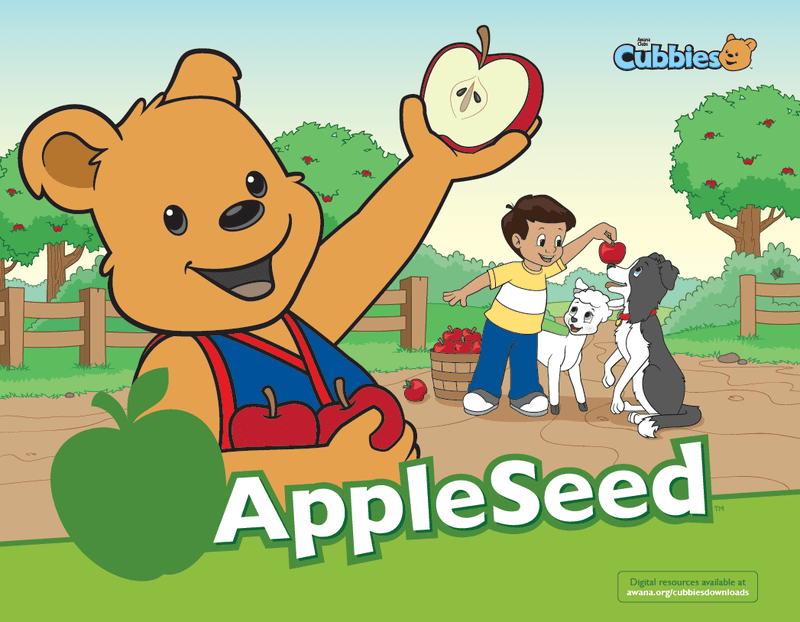 Awana Cubbies AppleSeed Handbook with Audio Download