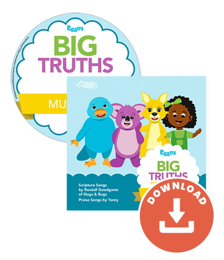 Awana Puggles Big Truths Music CD (Download)