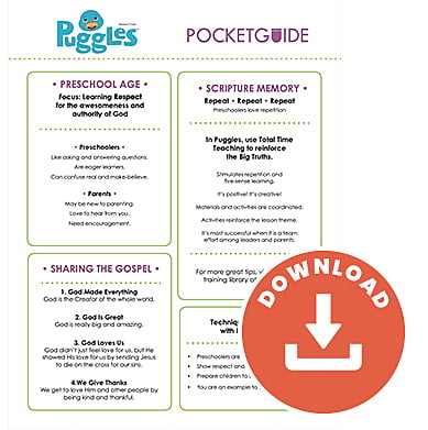 Awana Puggles Pocket Guide (Download)