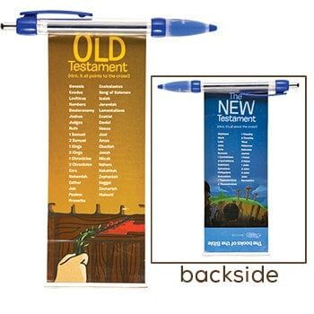 Books of the Bible Banner Pen