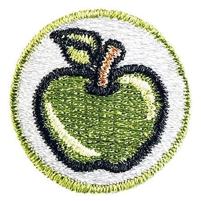 Cubbies Green Apple Emblem (20 pack)