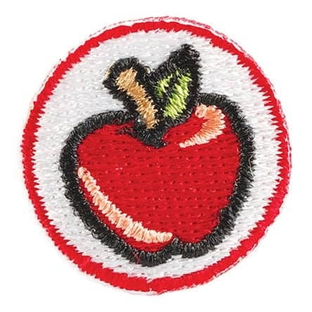 Cubbies Red Apple Emblem (20 pack)