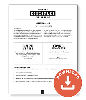 Journey: Disciples Parent Guide – Free Download