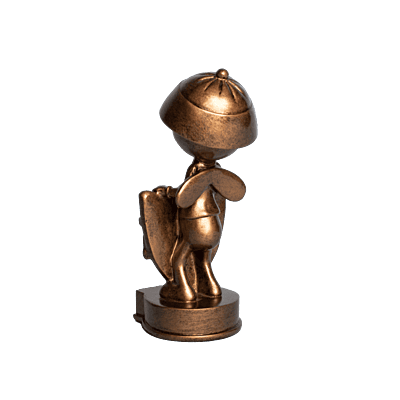 NEW! Sparks Sparky Award Sculpture