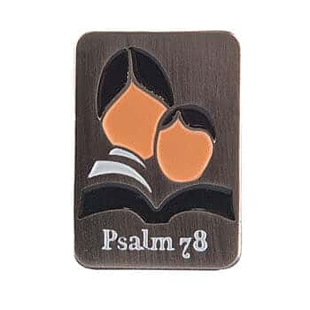 Psalm 78:1-8 Verse Memory Pin