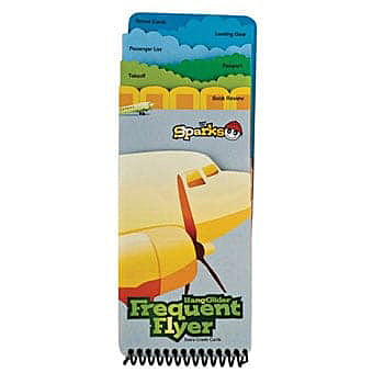 Sparks HangGlider Frequent Flyer Extra-Credit Book