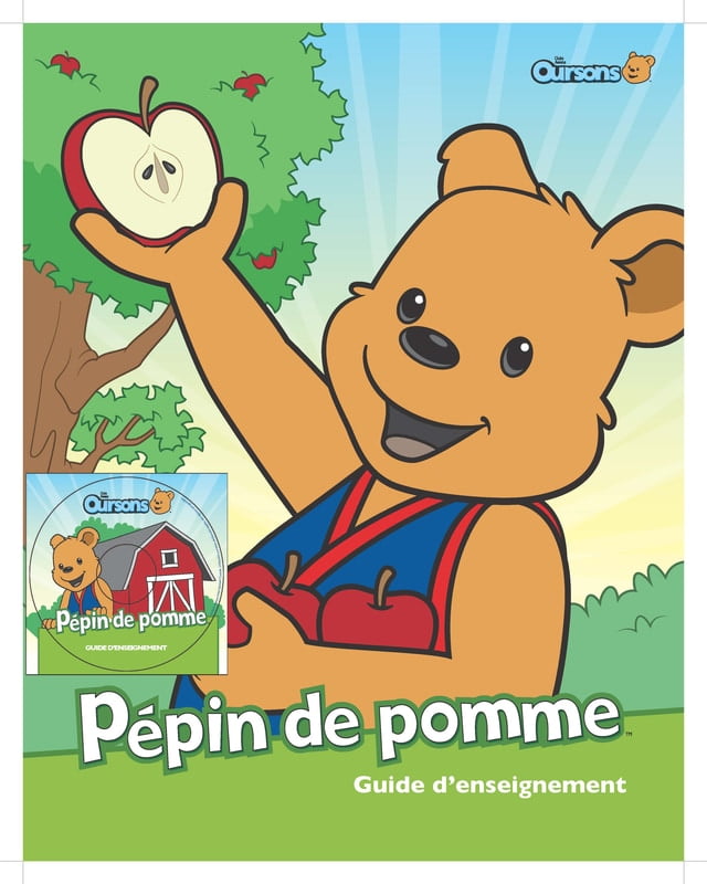 Guide d'enseignement Pépin de pomme avec CD compagnon Guide d'enseignement Pépin de pomme avec CD compagnon