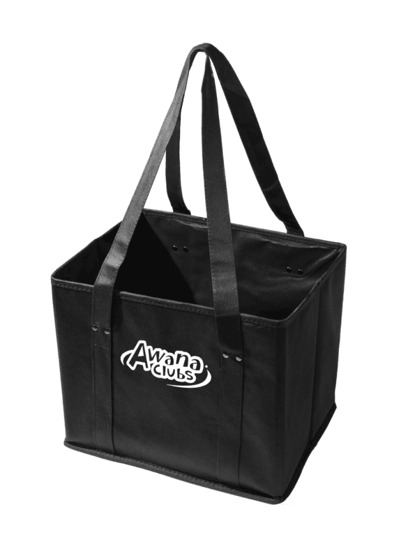 Awana Black Tote Box